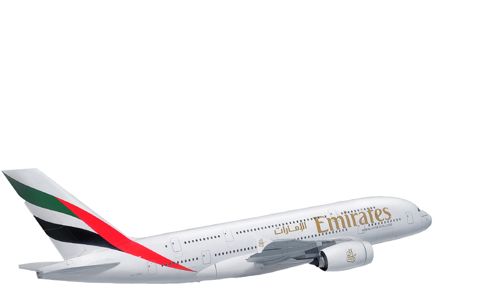 Emirates Airplane Multilingual Search Concept