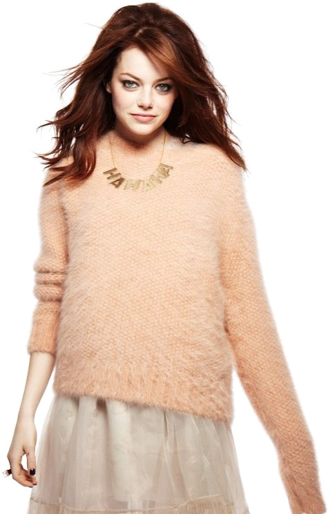 Emmain Peach Sweaterand Tulle Skirt