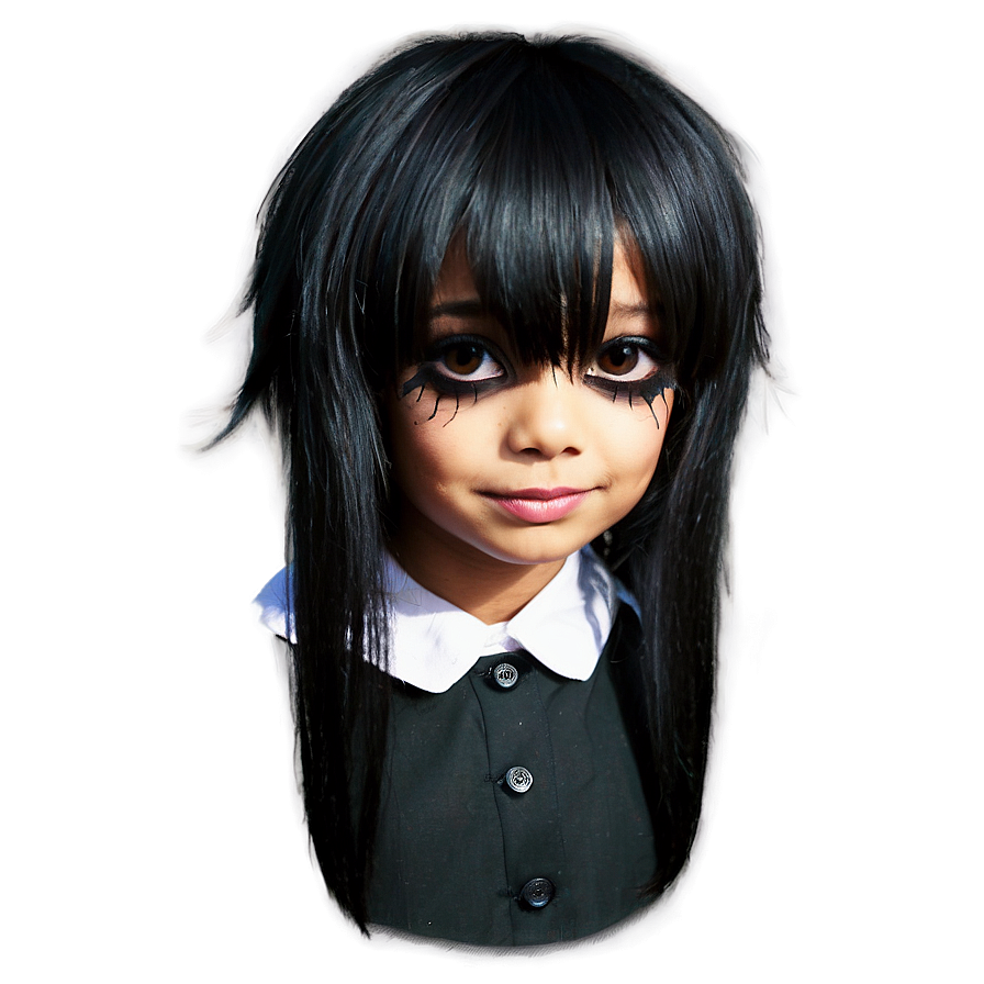 Emo Hair For Halloween Png Aka