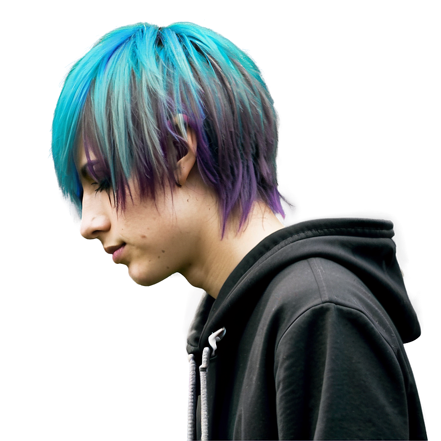 Emo Hair Style Png 84