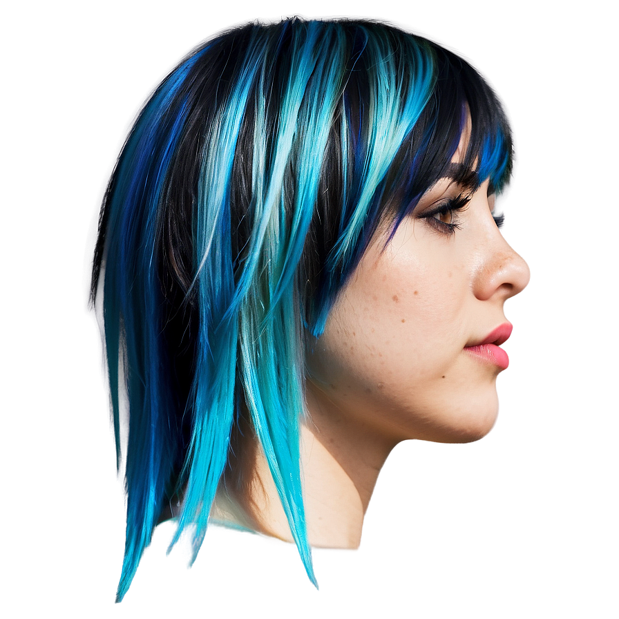 Emo Hair Undercut Style Png Xoo52