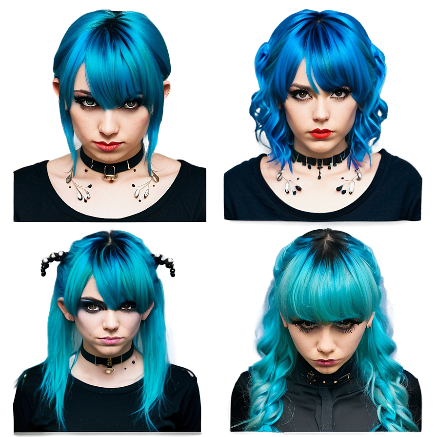 Emo Hair With Piercings Png Rik22