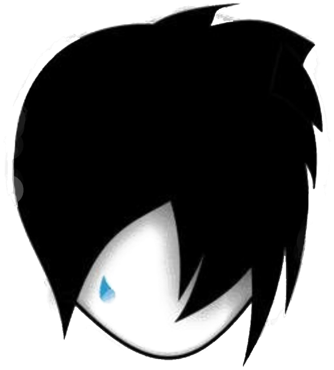 Emo Hairstyle Silhouette