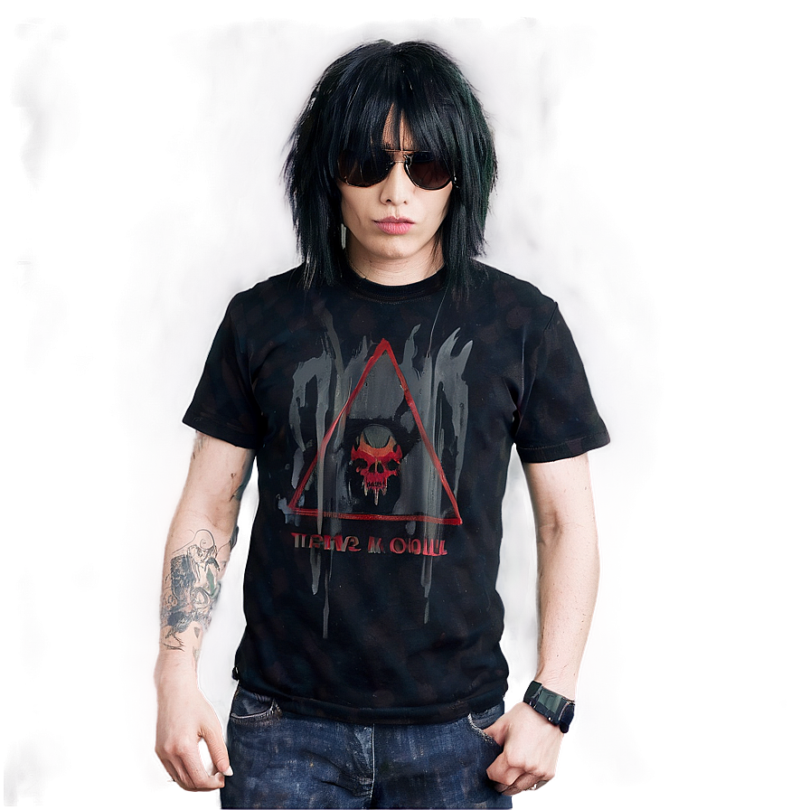 Emo Metal Shirt Png 23