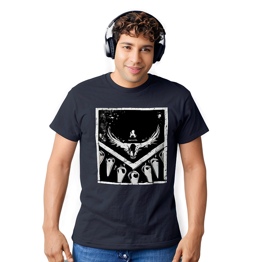 Emo Music Shirt Png 06132024