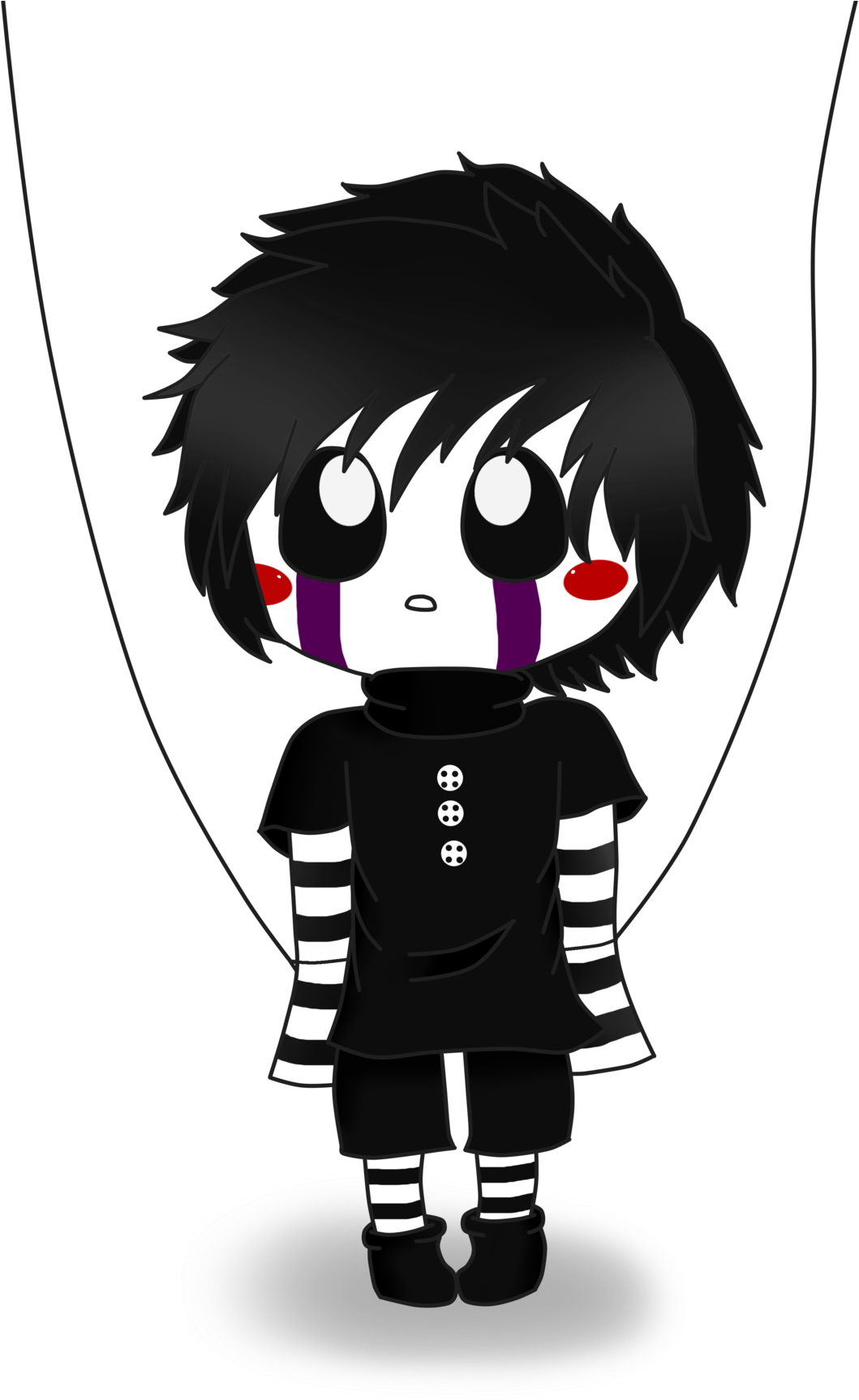 Emo Style Animated Puppet