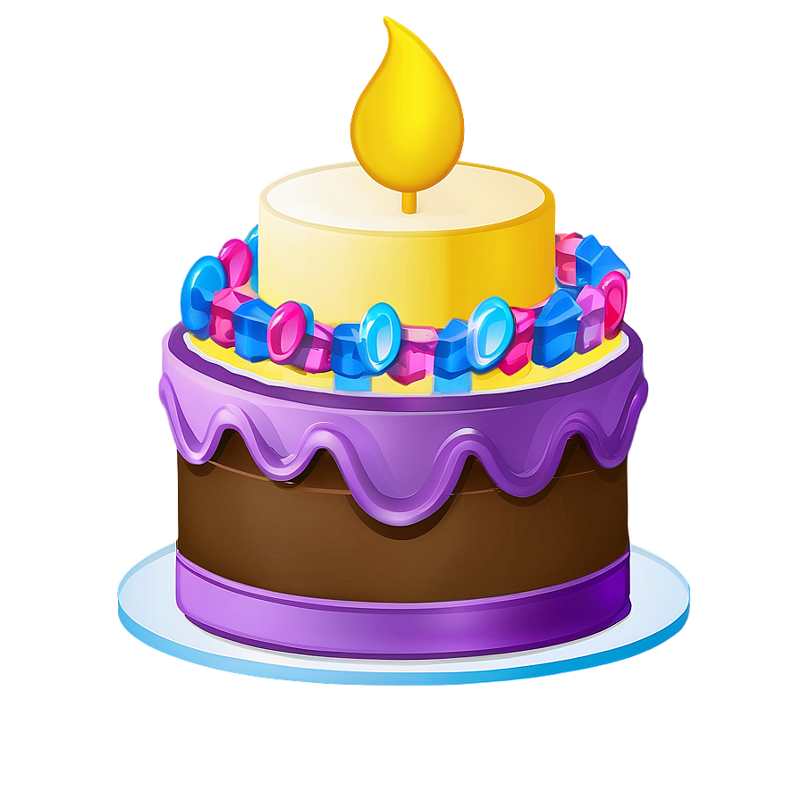 Emoji Birthday Cake Png 06262024