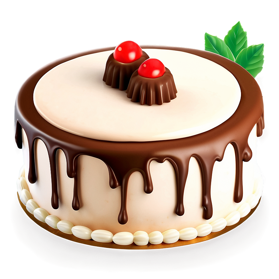 Emoji Chocolate Cake Png 06262024