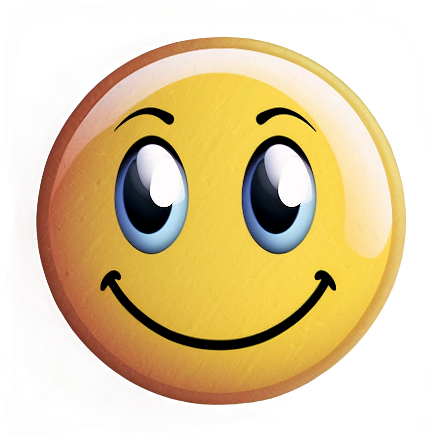 Emoji Smiley Face Sticker Png 06272024