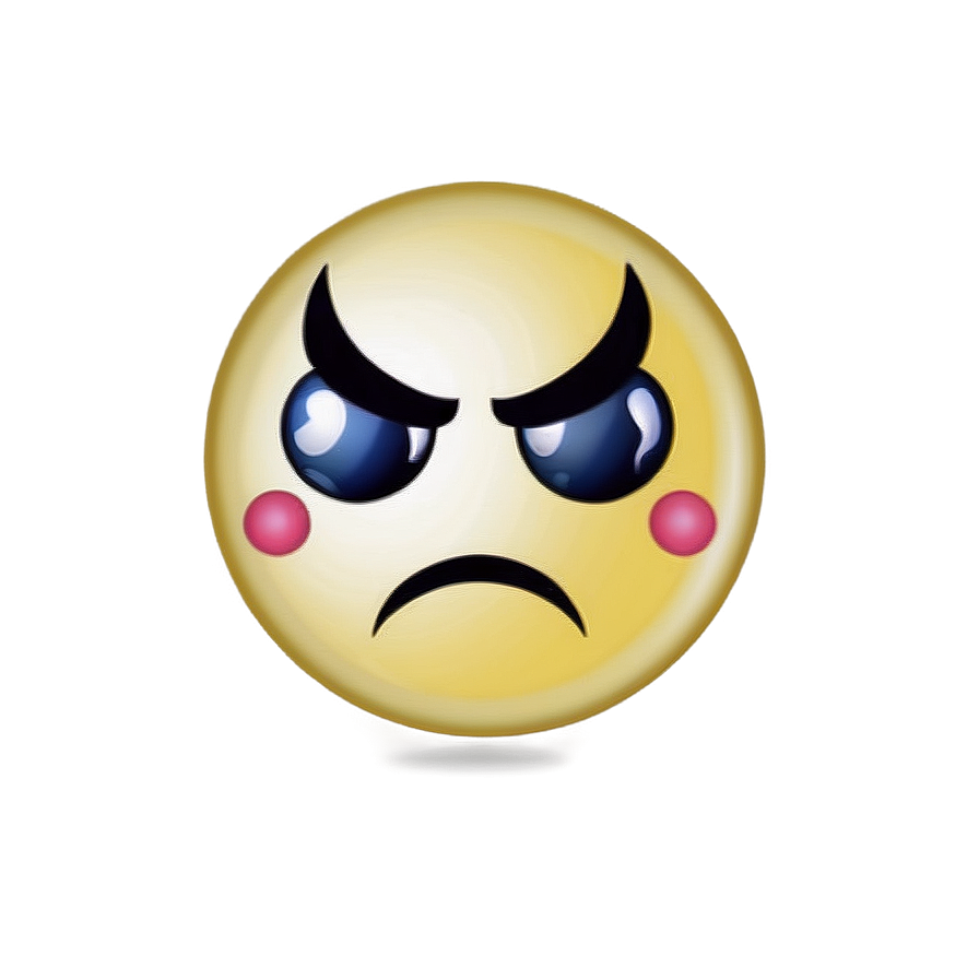 Emoji With Angry Face Png 85