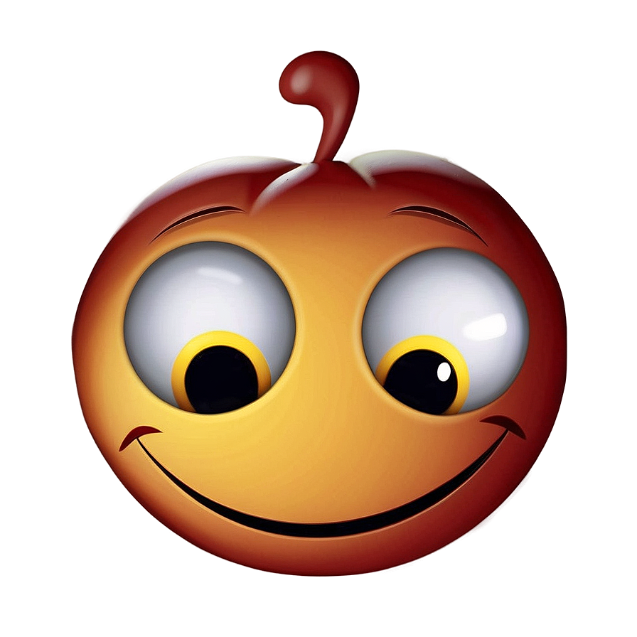 Emoji With Smiling Eyes Png 05242024