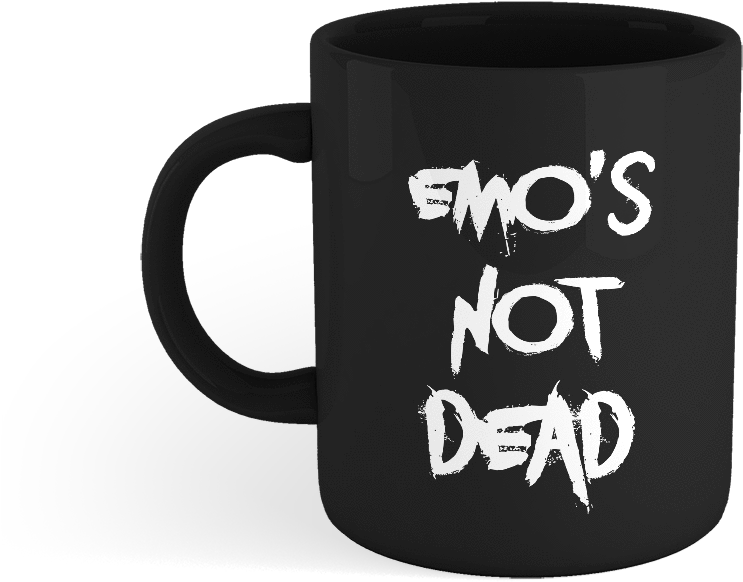 Emos Not Dead Black Mug