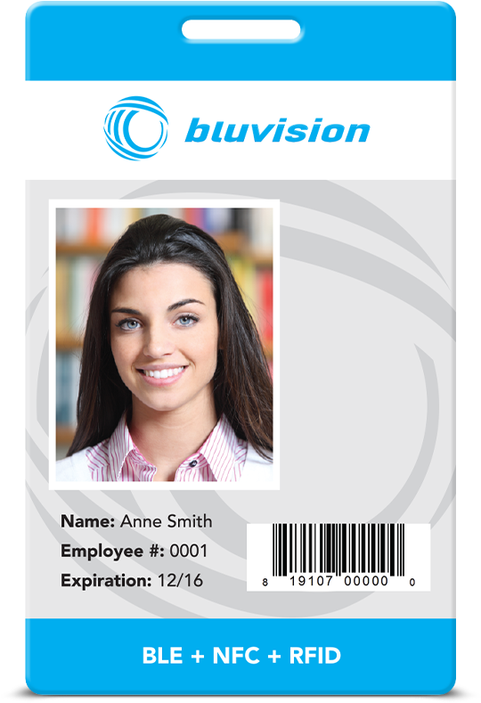 Employee I D Card Example Anne Smith