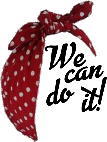 Empowerment Red Polka Dot Bandana