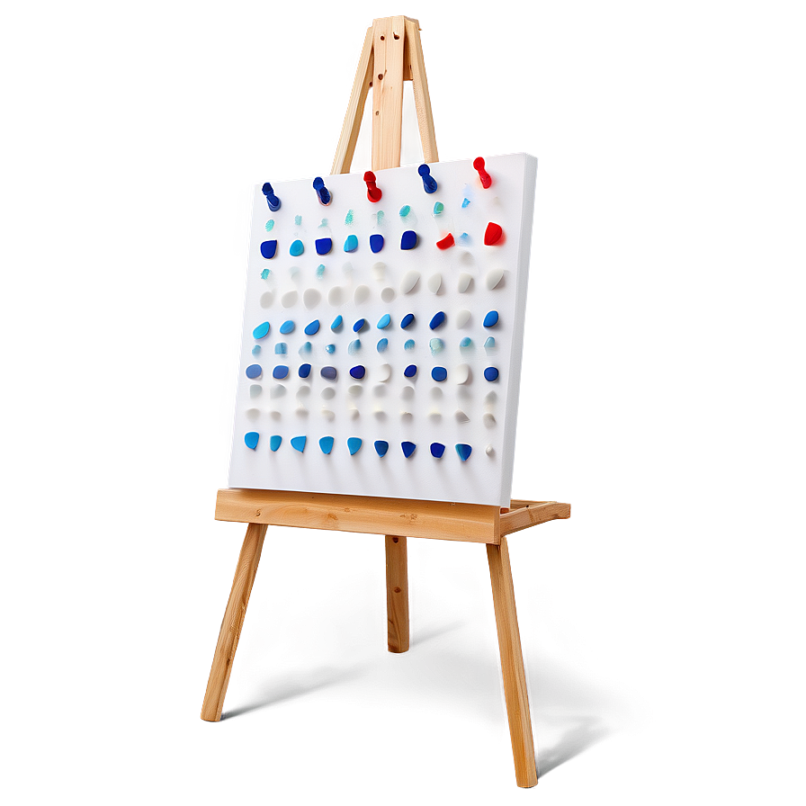 Empty Art Canvas Png 06282024