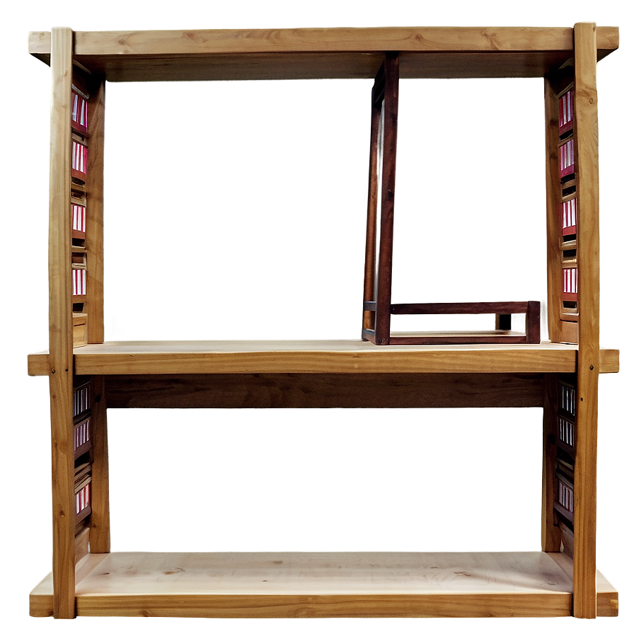 Empty Bookshelf In Room Png Iqh