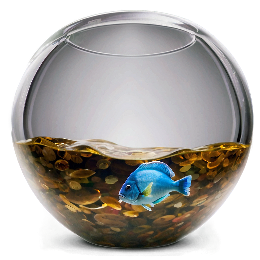 Empty Fishbowl Png 06212024