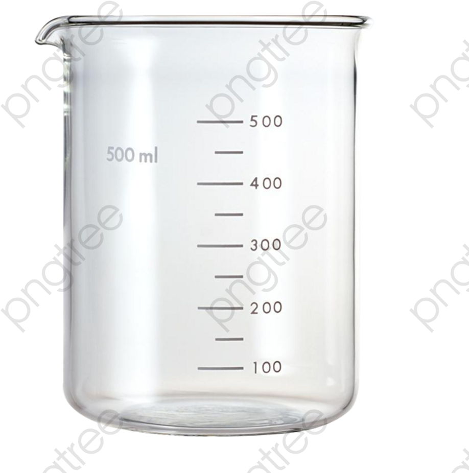 Empty Glass Beaker500ml