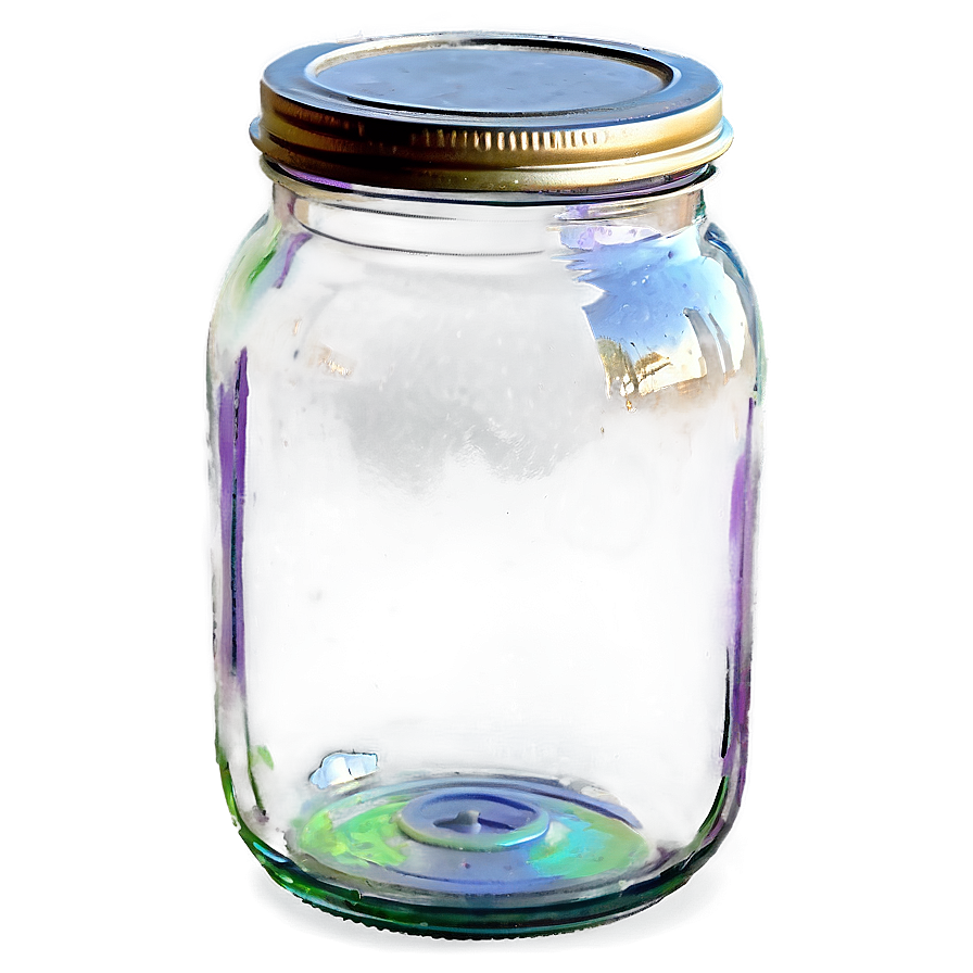 Empty Glass Jar Clipart Png Mlv