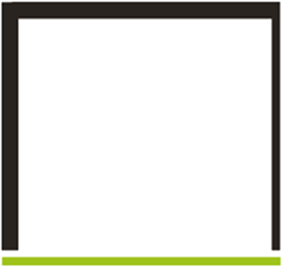 Empty Green Blackboard