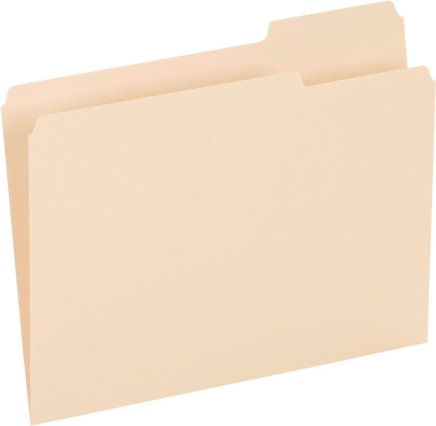 Empty Manila Folder