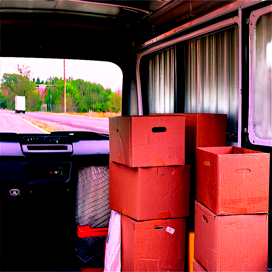 Empty Moving Truck Interior Png Hon