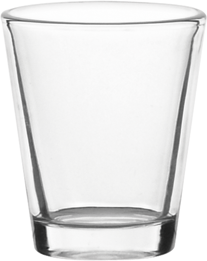 Empty Tequila Shot Glass