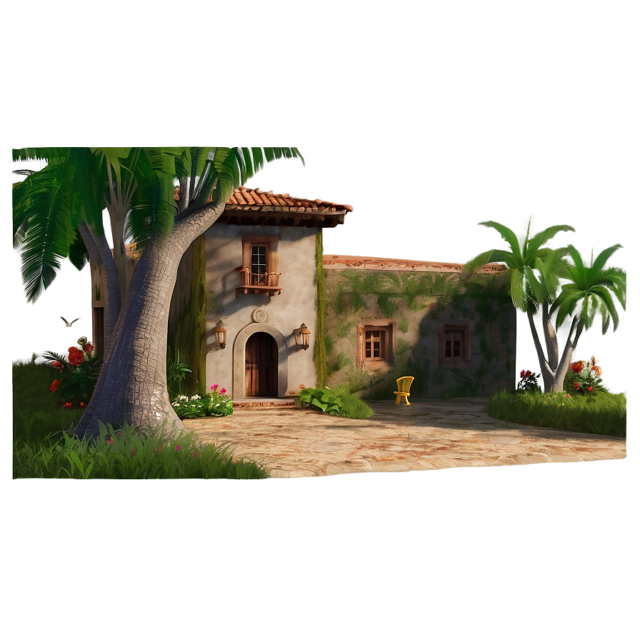 Encanto House And The Secret Path Png 14