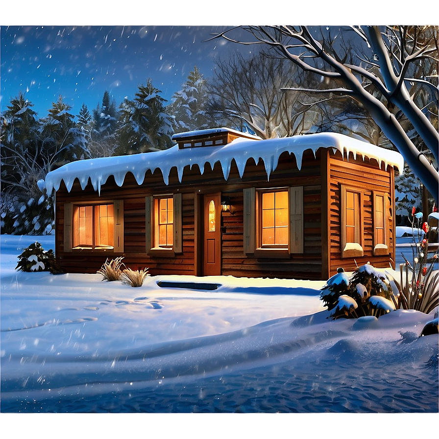 Encanto House Winter Wonderland Png 06122024