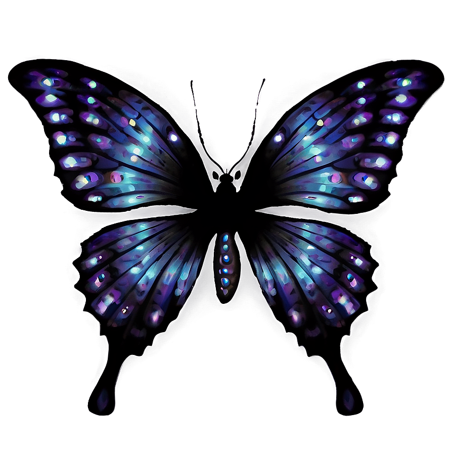 Enchanted Black Butterfly Png Ixw