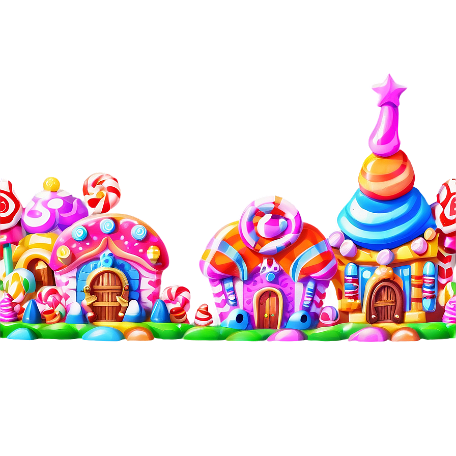 Enchanted Candyland Kingdom Png Wac26