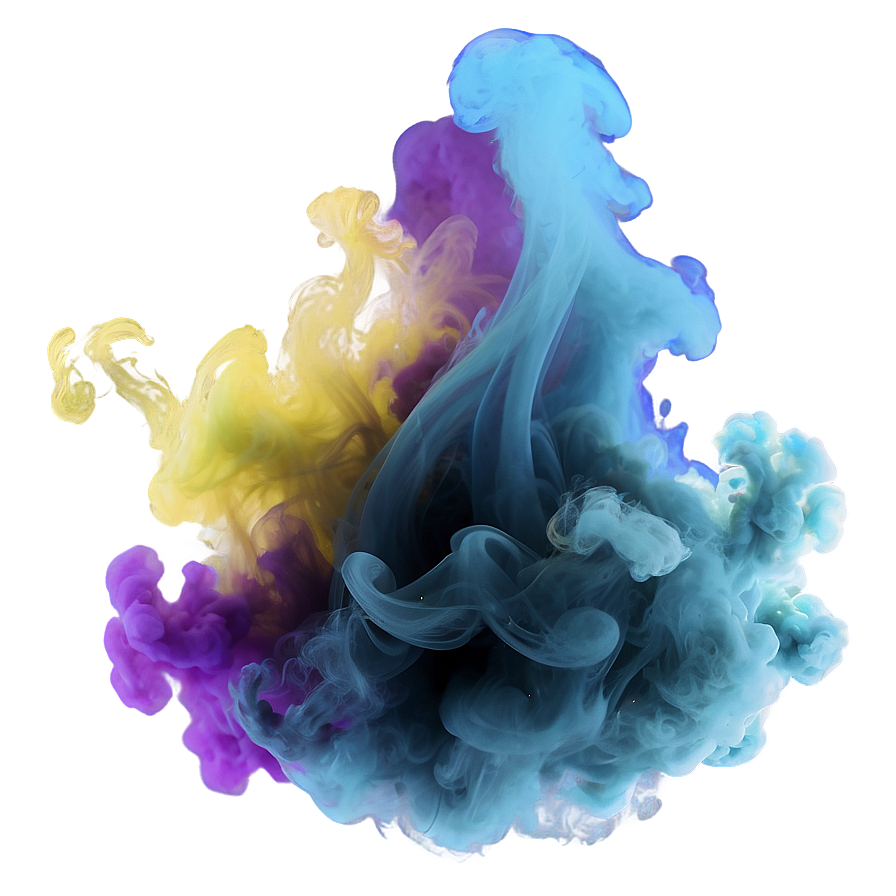 Enchanted Color Smoke Png Flw74