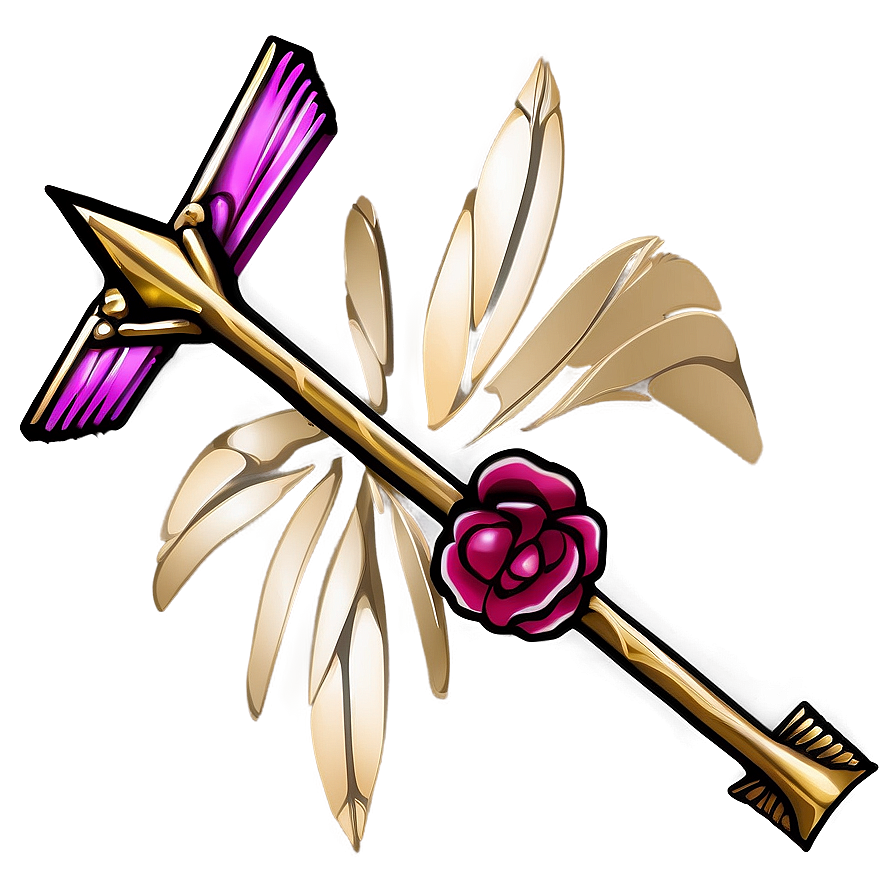 Enchanted Cupid Arrow Symbol Png 06212024