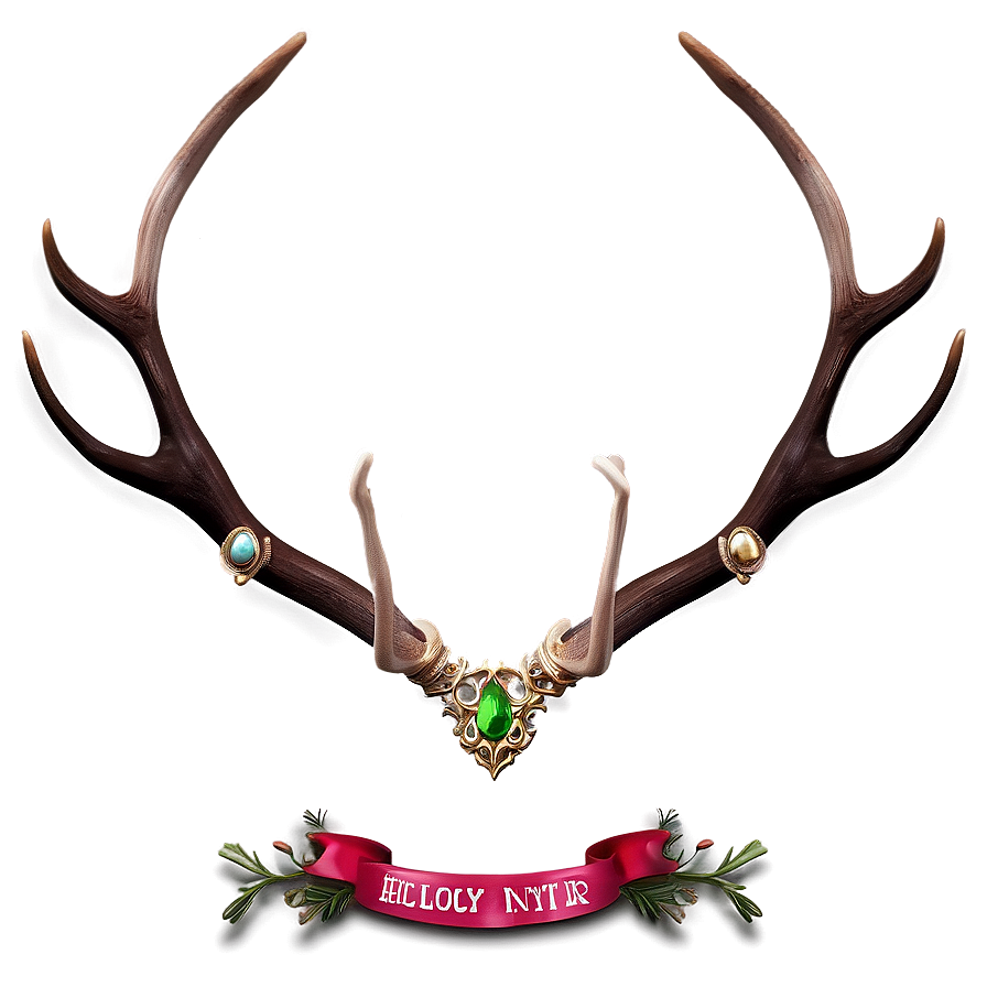 Enchanted Deer Antler Png 73