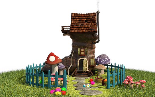 Enchanted Easter Fantasy House.jpg