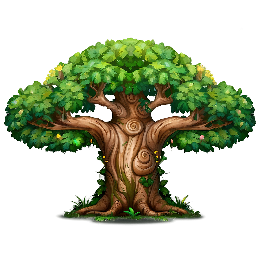 Enchanted Forest Big Tree Png 49