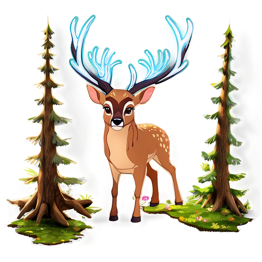 Enchanted Forest Buck Png Mto14