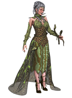 Enchanted Forest Queen Character