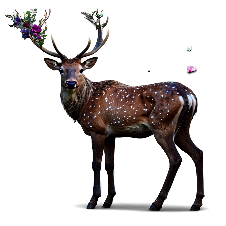 Enchanted Forest Stag Png 06292024