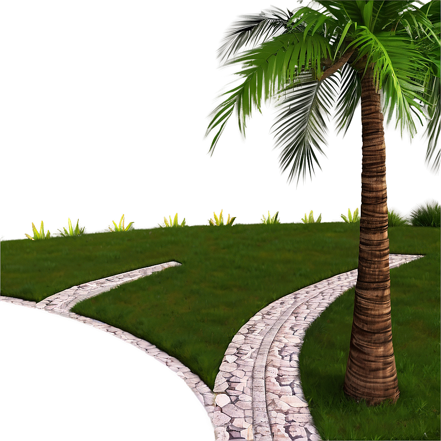 Enchanted Palmera Pathway Png Www87