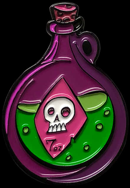 Enchanted Poison Potion Pin