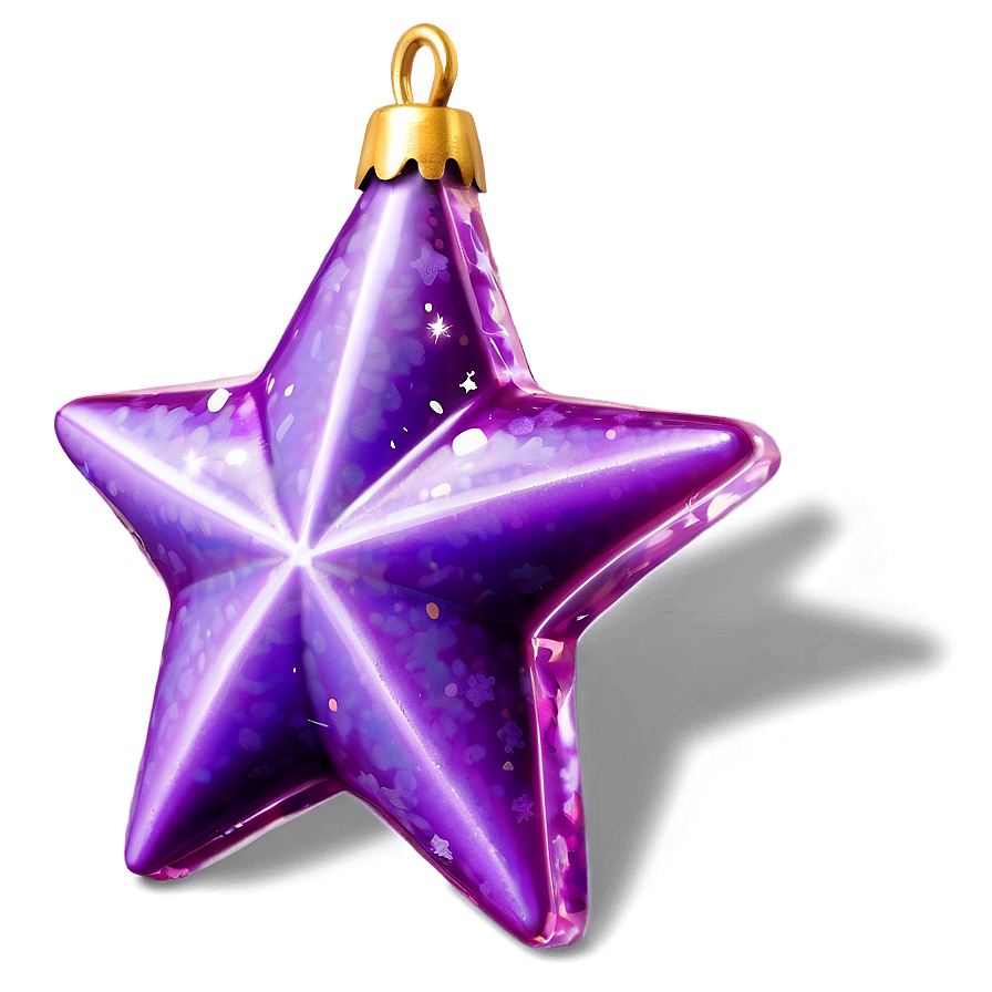 Enchanted Purple Star Png Bqi12