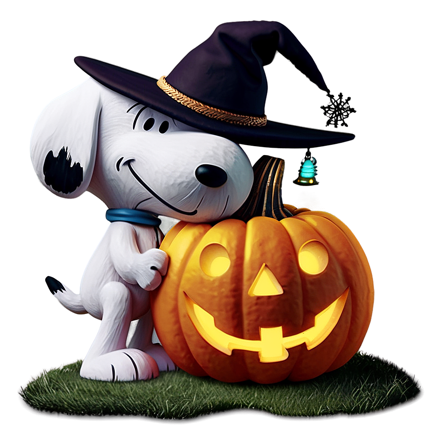 Enchanted Snoopy Halloween Png 06122024