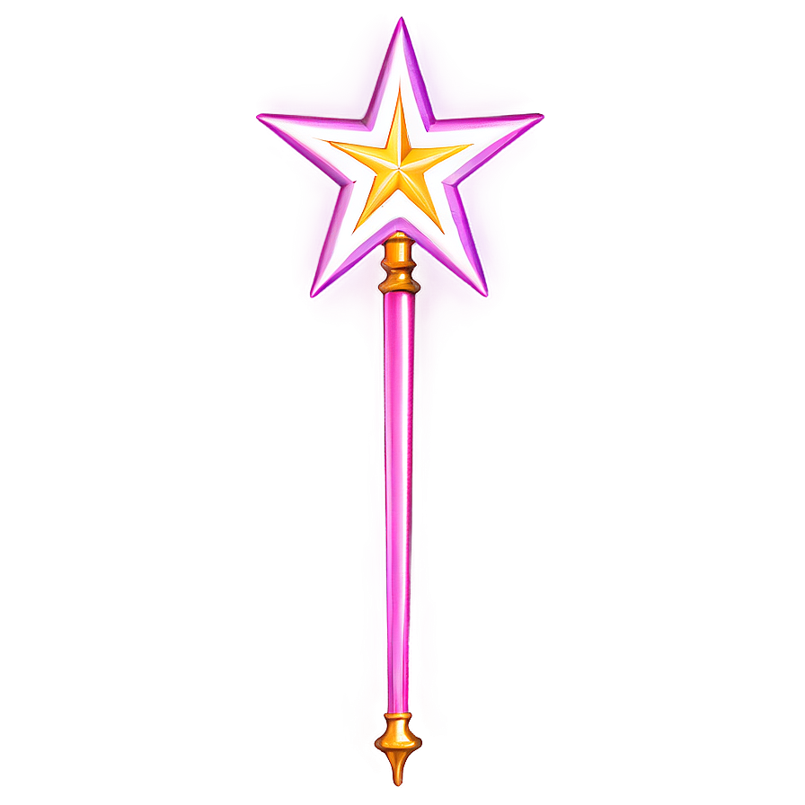 Enchanted Star Wand Png 06132024