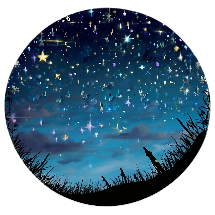 Enchanted Starry Sky Png 06252024