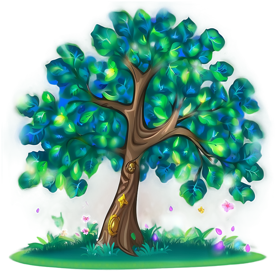 Enchanted Tree Design Png Mvk