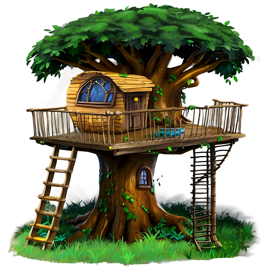 Enchanted Tree House Png 88