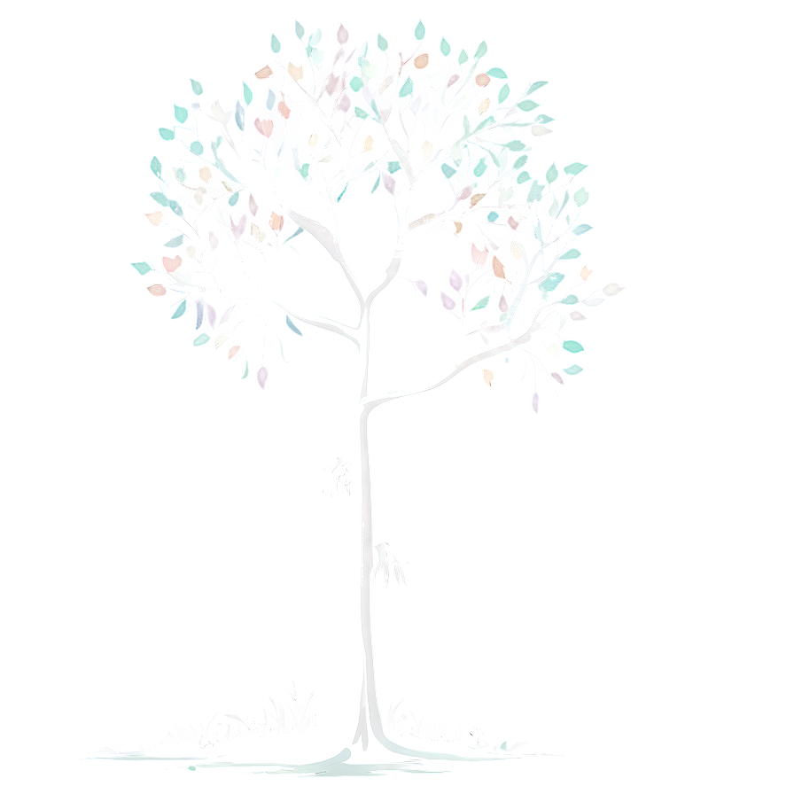 Enchanted White Tree Image Png Hid