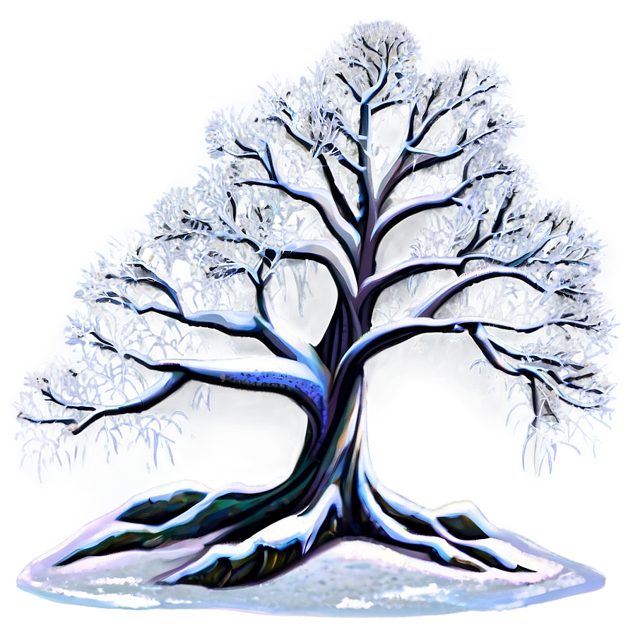 Enchanted White Tree Image Png Pxl