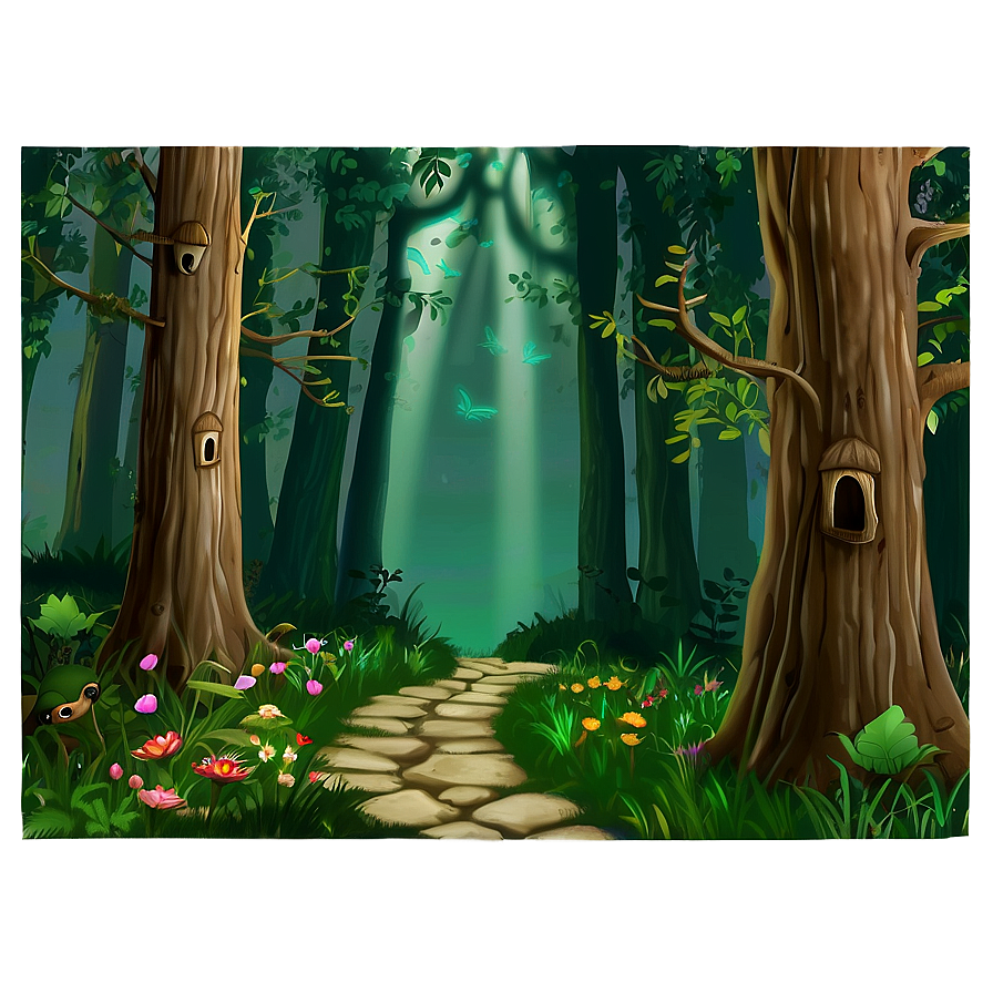 Enchanted Woodland Path Png 61